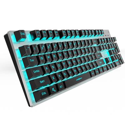 China Classic Mechanical Feel Keyboard Numeric Keypad X7 Version Backlight Mute Silent PC Gaming Keyboard for sale