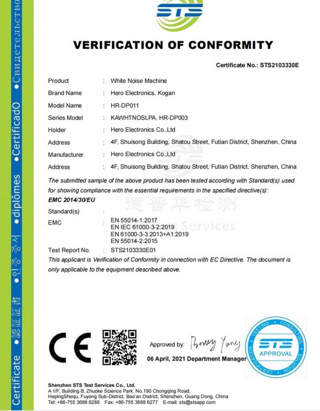 CE - Shenzhen Joyfun Technology Co.,Limited