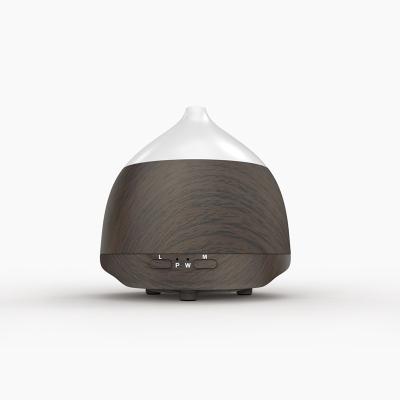 China Household Factory Wholesale Best Selling Wood Mini Oil Diffuser Grain Lamp Diffuser 100ml Mini Aroma Diffusers for sale