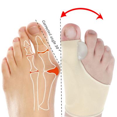 China Relieve Toe Pain Due To Pressure Caused Silicone Foot Care Products Bunion Hallu Valgus Medical Corrector Bunion Protector for sale