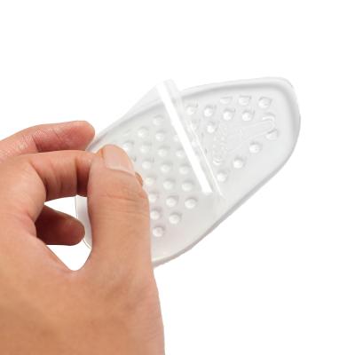 China Protect Forefoot Pads Gel Ball of PU Adhesive Sticky Shoe Detox Silicone Forefoot Pad Foot Metatarsal Pads for sale