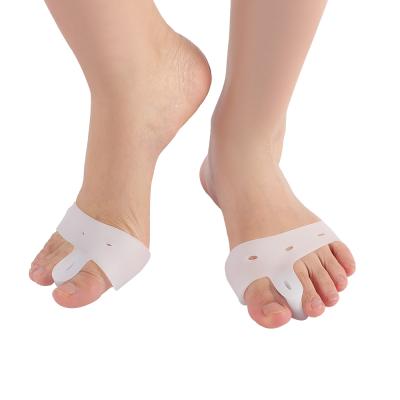 China Protect Forefoot Feet Worry Sebs Soft Toe Spreader Separator Metatarsal Pad Forefoot Bunion Protector for sale