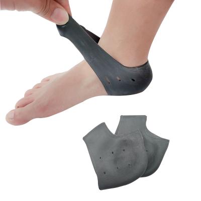 China Bunion Pain Relief Protector 2022 Good Quality Silicone Gel Heel Insole Socks For Relieve Soft Foot Heel Pain Foot Care Tool for sale