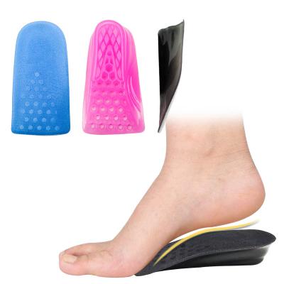 China Protect Heel Height Increase Insole Size For Men And Women TPR Painful Heel Cup Cushion Protection for sale