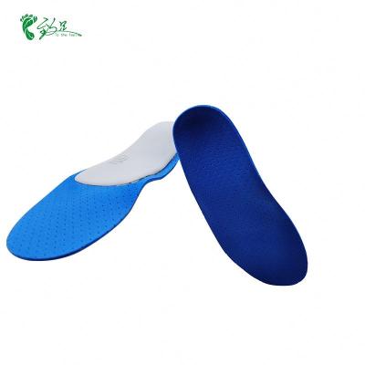 China Breathability EVA Orthotic Flat Foot Arch Support Insole Comfortable Shock Absorption Relief Insole Plantar Support Insole for sale