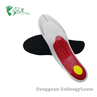 China Shock Absorption Wholesale Flatflat Foot Corrector EVA Orthotic Insole High Arch Support 3d Insoles for sale