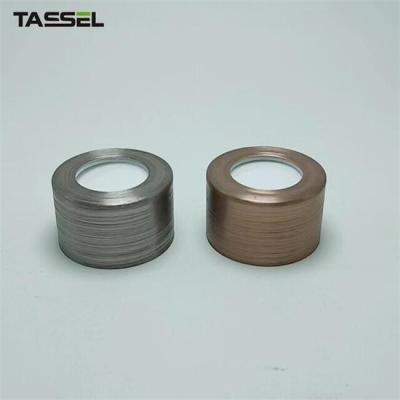 China 24/410 Diffuser Bottle Cap Brushed Bronze with PE Liner For Scent Products for sale