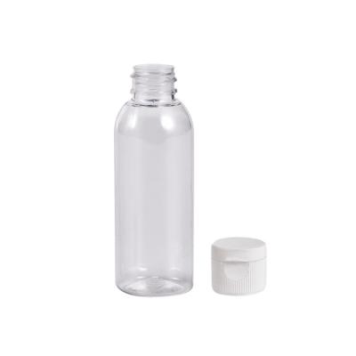 China Flessen van de leeswijzer50ml 100ml 120ml 250ml overhandigen de plastic shampoo met Flip Top Cap voor de lotion van het shampoolichaam desinfecterend middel Te koop