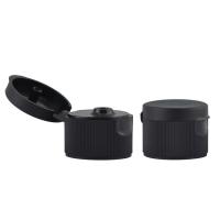 China FDA und Reichweite bestätigten 24/410 Flip Top Caps Ribbed Closure für Lotions-Creme zu verkaufen