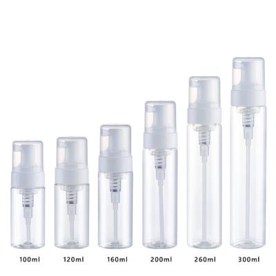 중국 42mm 거품 펌프가 비어 있는 애완 동물 거품 펌프 병 250ml 200ml 판매용