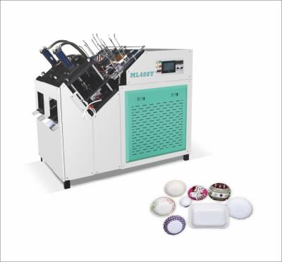 China Factory Save Half Of Manual Labor Reduce Emission Pollution ML400Y Hydraulic Paper Plate Making Machine for sale