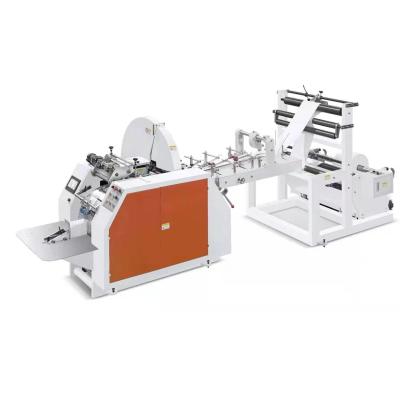 China CWJD-400 Factory Adjustable High Speed ​​Roll Feeding Common V Bottom Paper Bag Machine With Tracking for sale