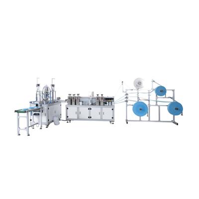 China Factory Aluminum Alloy Structure For High Output One Line Disposable Automatic Mask CW-001 Making Machine for sale