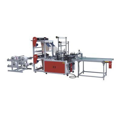 China High-speed Lines Freely Adjustable Speed, Flat Bag Production, Factory 4 Automatic Biodegradable Bag Making Machine for sale