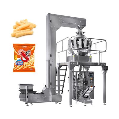 China JY-420 Intelligent Food Prawn Biscuit Pillow Bag Automatic Cutting Packaging Machine for sale