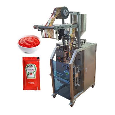 China Automatic 10g Small Food Tomato Sauce Filling Packing Machine With Stirring Function for sale