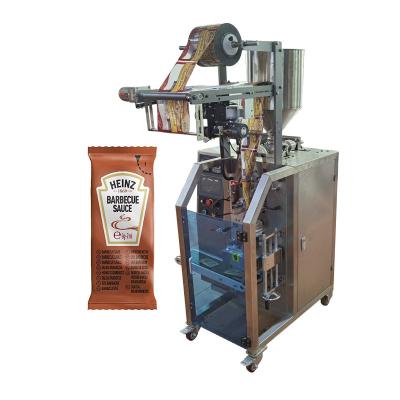 China High Speed ​​Vertical Automatic Small Food Sachet Fish Sauce Filling Packing Machine for sale