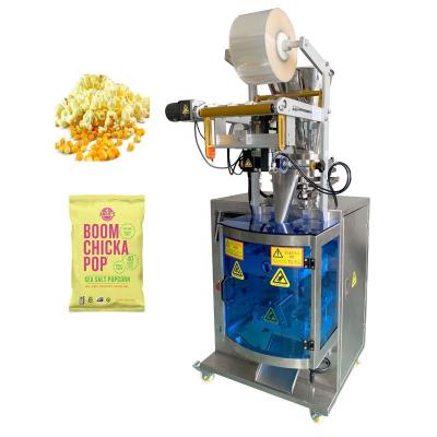 China Automatic 30g 50g 100g Food Pop Corn Weighting Sachet French Fries Packing Machine for sale