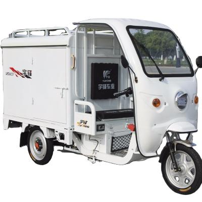 China YF-KD passenger use commercial cargo electric tricycle, express delivery three wheel electric cargo tricycle for sale