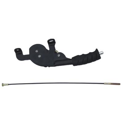 China High quality open handbrake with wire set for electric tricycle /e-rickshaw for sale