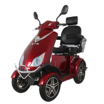 China YF-GS-4 passenger luxury 4 wheeler electric scooter/electric moped with electric pedals motorcycles scooters for sale