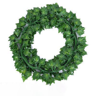 China Wholesale High Quality Natural Touch Greenery Plants Boston Fern Vines Artificial Hanging Plastic Ivy For Garden Decoration for sale