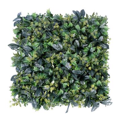 China 6 Pcs Plastic Synthetic Artificial Leaf Indor Decoration Garden Wall Decoration Outdoor Screening Package for sale