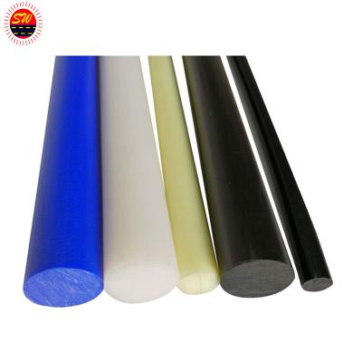 China CUSTOM WHITE BLACK 12MM DIAMETER ECO-FRIENDLY ACETAL POM PLASTIC ROD for sale