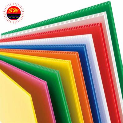 China Eco-friendly Manufacturers Hot Sale Customized Size Color PP Plastic Sheet Anti-static Hollow Board for sale