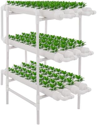 China Heavy Duty Indoor Farms Hydroponics Systems Vertical Grow Tower Nft Channel Microgreen System Hydroponics Growing System for sale