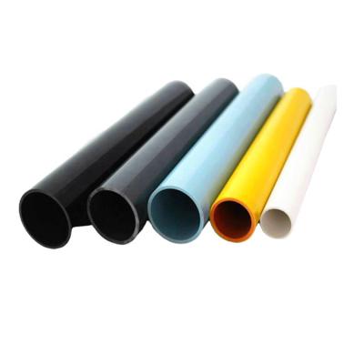 China 2018 hot sale PVC plastic tube, custom color and size plastic tube. Good quality plastic tube for sale