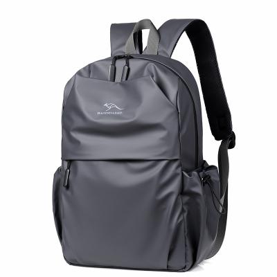 China Hot Sale Male Student Schoolbag Large Capacity Fashion Trend Waterproof Computer Backpack for sale