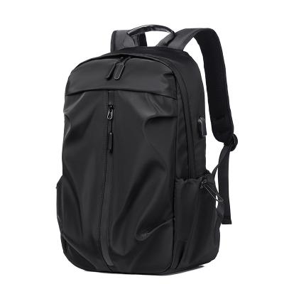 China With Male Student Multifunctional Schoolbag Simple Casual USB Backpack Computer Backpack for sale