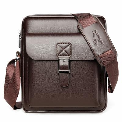 China PU Waterproof New Shoulder Bag Business Casual Outdoor Travel Men's Single Shoulder Bag for sale