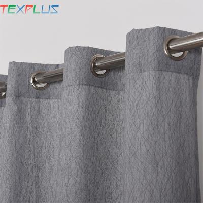 China Curtain Design Jacquard Sheer Curtain Design Nets New Style Jacquard Gray Sheer Curtain for sale