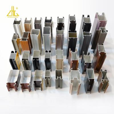 China Transport tools aluminum profile used windows and doors, aluminum profile for making doors and windows, types of aluminum profile for sale