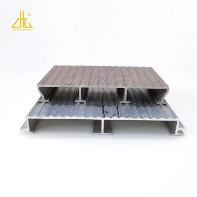 China Radiator Extrusion Aluminum Decking Aluminum Decking Profile Manufacturers for sale