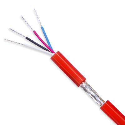 China Low Temperature Resistant Sensor Signal Cable 4 Core 0.2m2 Instrument Red Signal Cable for sale