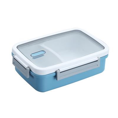 China Portable tiffin plastic lunch box freshness preservation heat insulation lunch box for sale