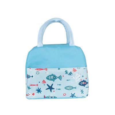 China Customized Logo Insulated Cooler Cooler Bag Kids Portable Eco Lunch Box Backpack for sale