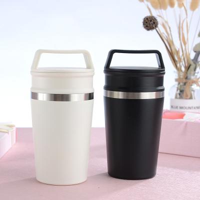 China 12oz Tumbler Double Wall Vacuum Stainless Steel Travel Insulated Coffee Mug With Leak Proof Lid For Cold And Hot Beverages 8.4*6.4*17.4CM for sale