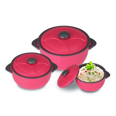 China Customized Heatable PP Plastic Food Container Jar Food Warmer Set for sale