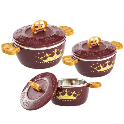 China Deluxe parpot insulated casserole food warmer/cooler 31.5*28*17cm+26.5*24*15cm+22*20*13cm for sale