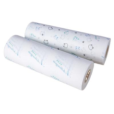 China Paper Kitchen Tissue Kitchen Roll Towel Factory Wholesale Cute Printing Dry And Wet Towels for sale