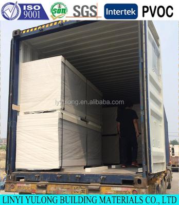 China good quality 900*1800mm COMMON gypsum board to korea market for sale