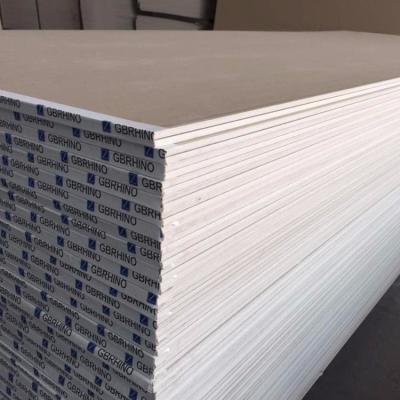 China Fireproof high quality gypsum board for drywall and ceiling sale to Brazil for sale