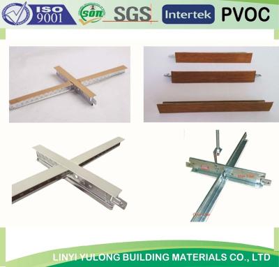 China Ceiling 32H T-grid/T-bar tile /ceiling for mineral fiber pvc gypsum ceiling and ceiling H38/32/30/28/26/23 for sale