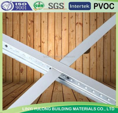 China 32H Quality Ceiling T Bar / Grid For Ceiling Yulong for sale