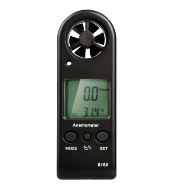 China 816A Mini Professional Cheap Pocket Digital Anemometer for sale