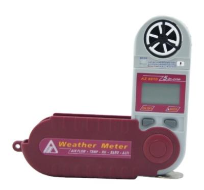 China Wholesale High Quality 8910 5 in 1 Mini Air Circulation and Barometric Pressure Anemometer 8910 Type Anemometers for sale